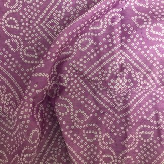 white dots floral style viscose muslin print fabric