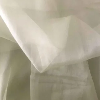 pistachio green polyester organza fabric