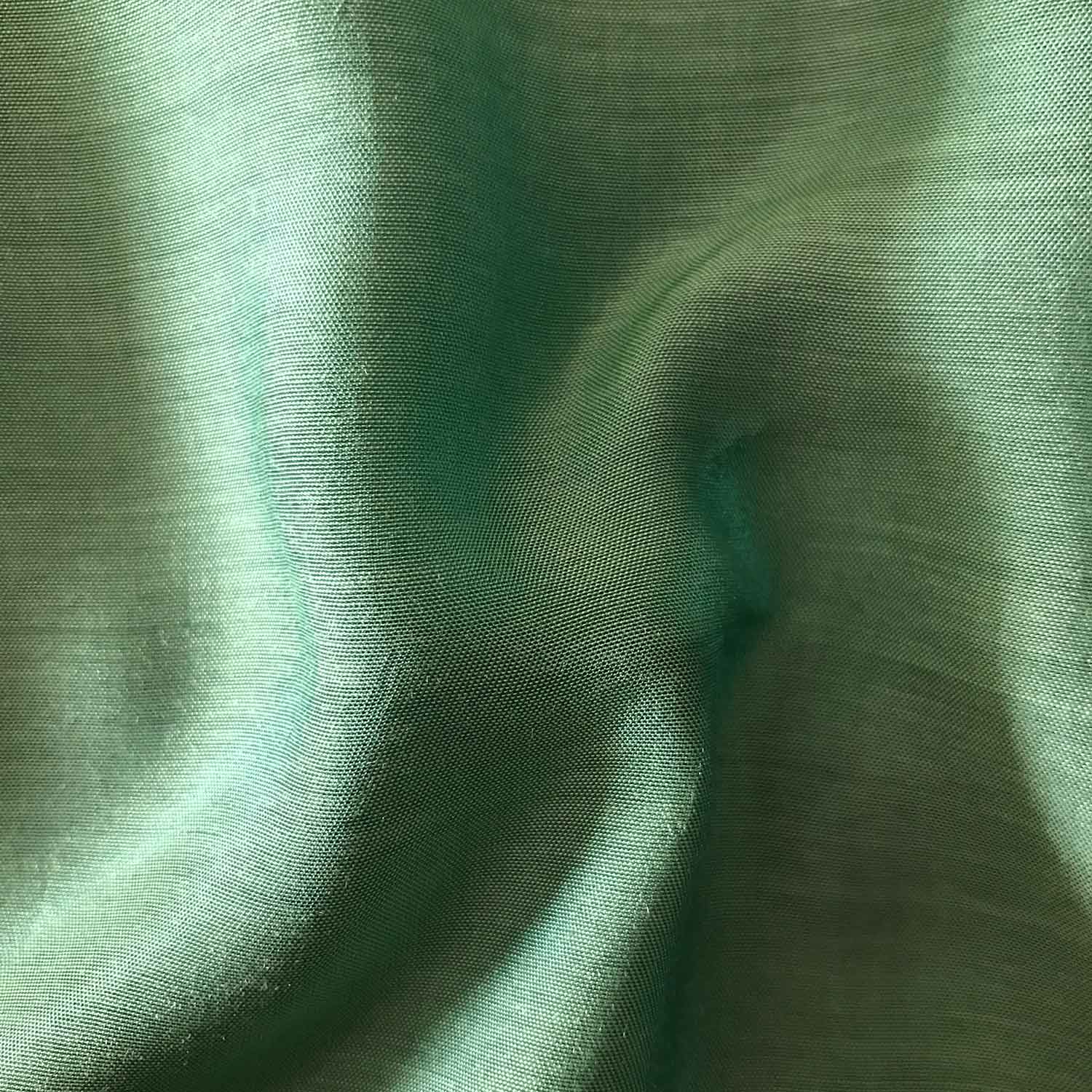 Viscose Muslin Solid Plain Fabric- Dark Green - Fabric Khazana