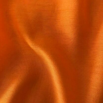 viscose muslin orange fabric