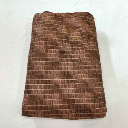 brown cotton satin fabric