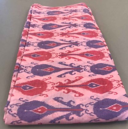 red violet pink muslin silk fabric